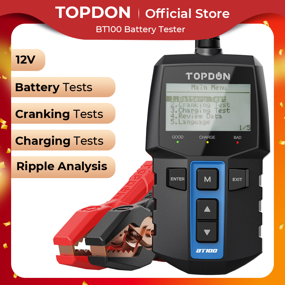 Topdon Tc001 Thermal Camera - Topdon bt100 12v testador de bateria