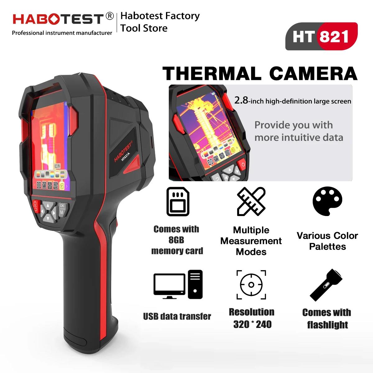 Nf 521 Thermal Imaging Camera - Habotest ht821a câmera térmica 96x96 pixels