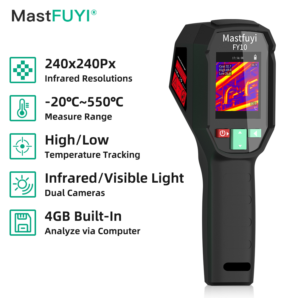 Thermal Imager Pcb Repair - MASTFUYI FY10/11 termovisor 240x320 ir resolução