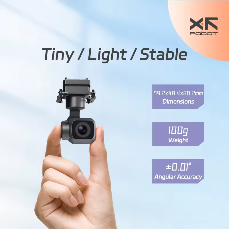 Thermal Imager Drone Gimbal - Câmera Gimbal de Imagem Térmica Micro