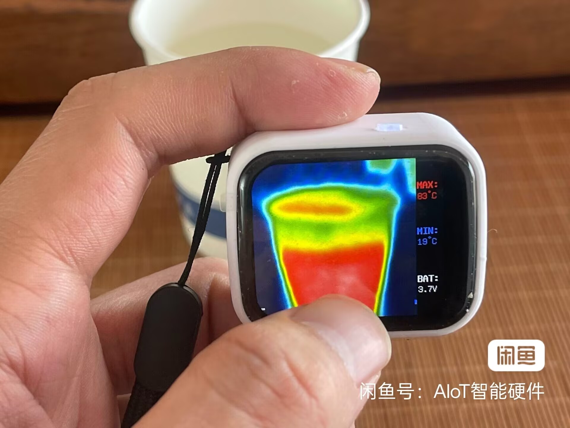 Underfloor Heating Thermal Detector - 320*240 tela sensível ao toque mini