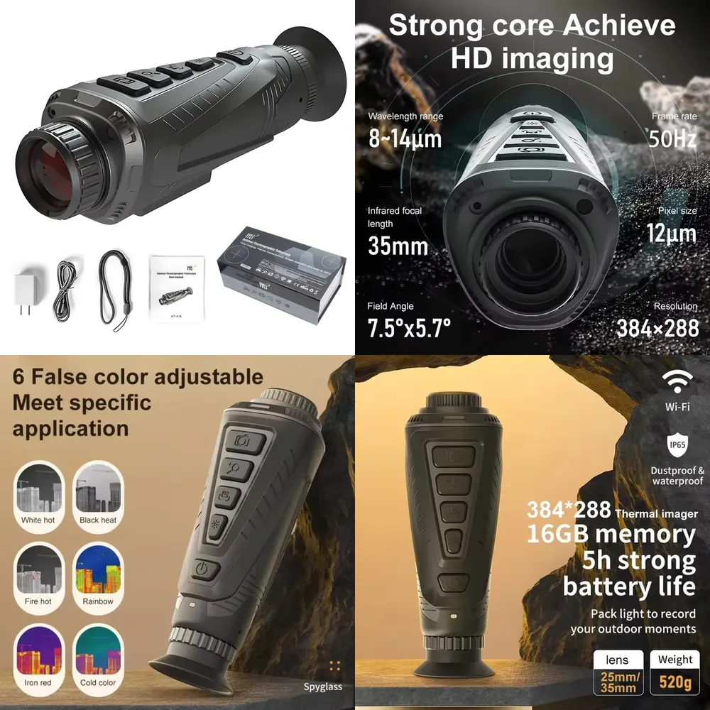 Monóculo de Visão Térmica 2026 - Thermal Scope Night Vision Monocular avaliação e preço