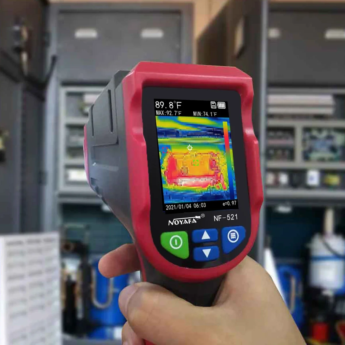 NOYAFA NF-521 Termovisor indus - Nf 521 Thermal Imaging Camera avaliação e preço
