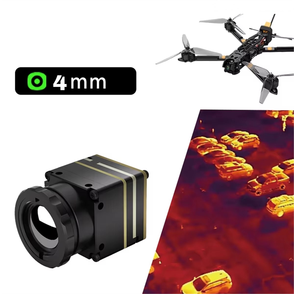 Módulo de Imagem Térmica Infra - Thermal Imaging Camera 256X192 avaliação e preço