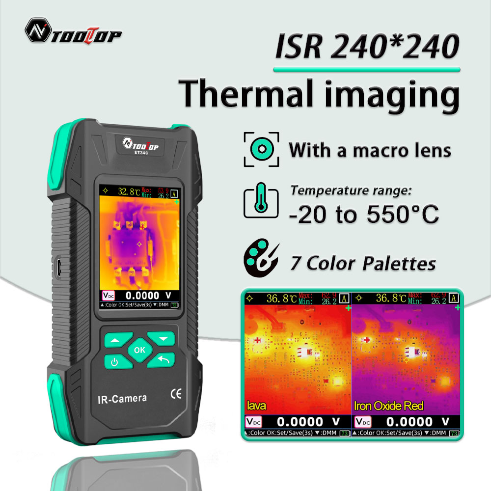 Tooltop et34c câmera de imagem - Nf 521 Thermal Imaging Camera avaliação e preço
