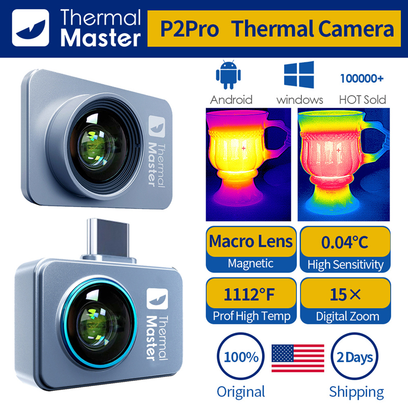 Câmera Térmica P2//P2Pro com Z - Infiray P2 Pro Macro Lens avaliação e preço