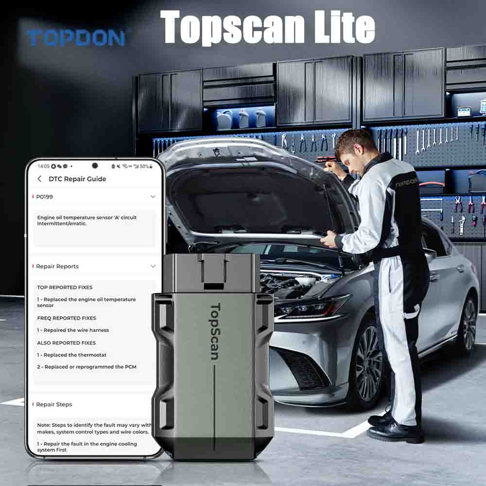 TOPDON Topscan Lite: Scanner A - Topdon Tc001 Thermal Camera avaliação e preço