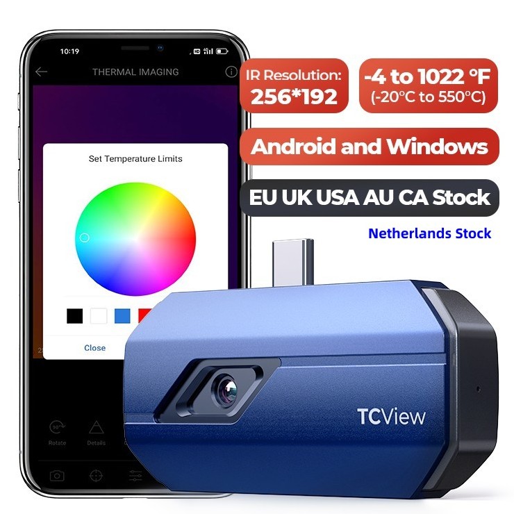 Câmera Termográfica Infraverme - Topdon Tc001 Thermal Camera avaliação e preço