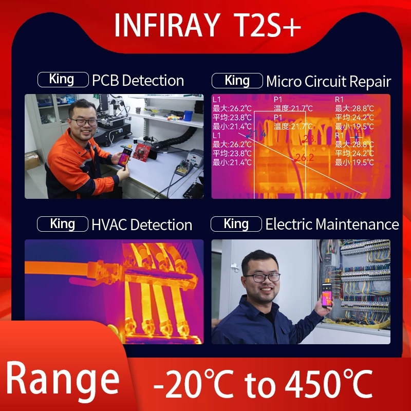 Infiray t2s plus termovisor ir - Thermal Imager Pcb Repair avaliação e preço