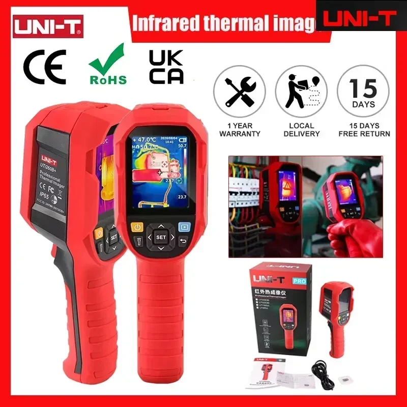 Câmera Termográfica Portátil U - Nf 521 Thermal Imaging Camera avaliação e preço