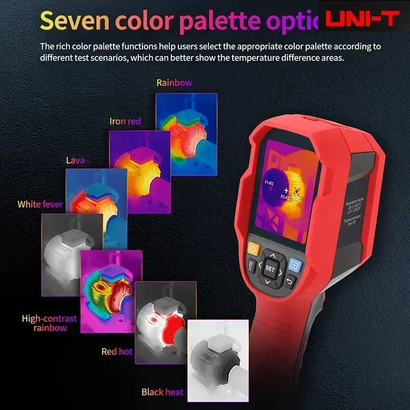 Câmera Termográfica Portátil U - Nf 521 Thermal Imaging Camera avaliação e preço