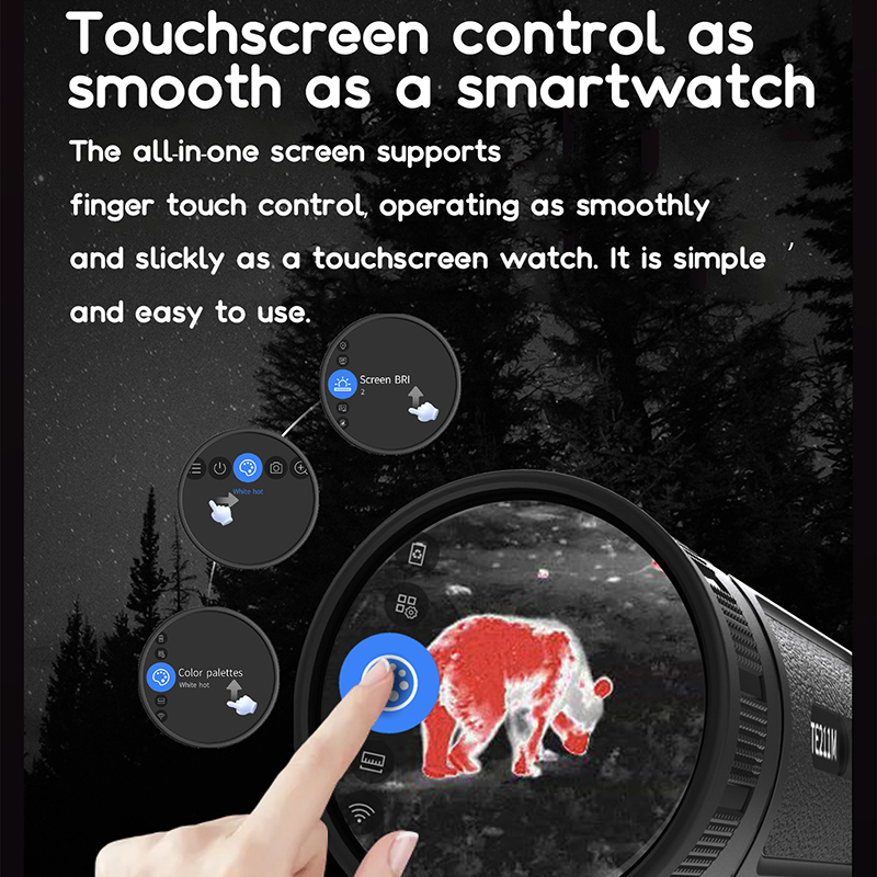 Mira de imagem térmica para ri - Hunting Thermal Imaging Scope avaliação e preço