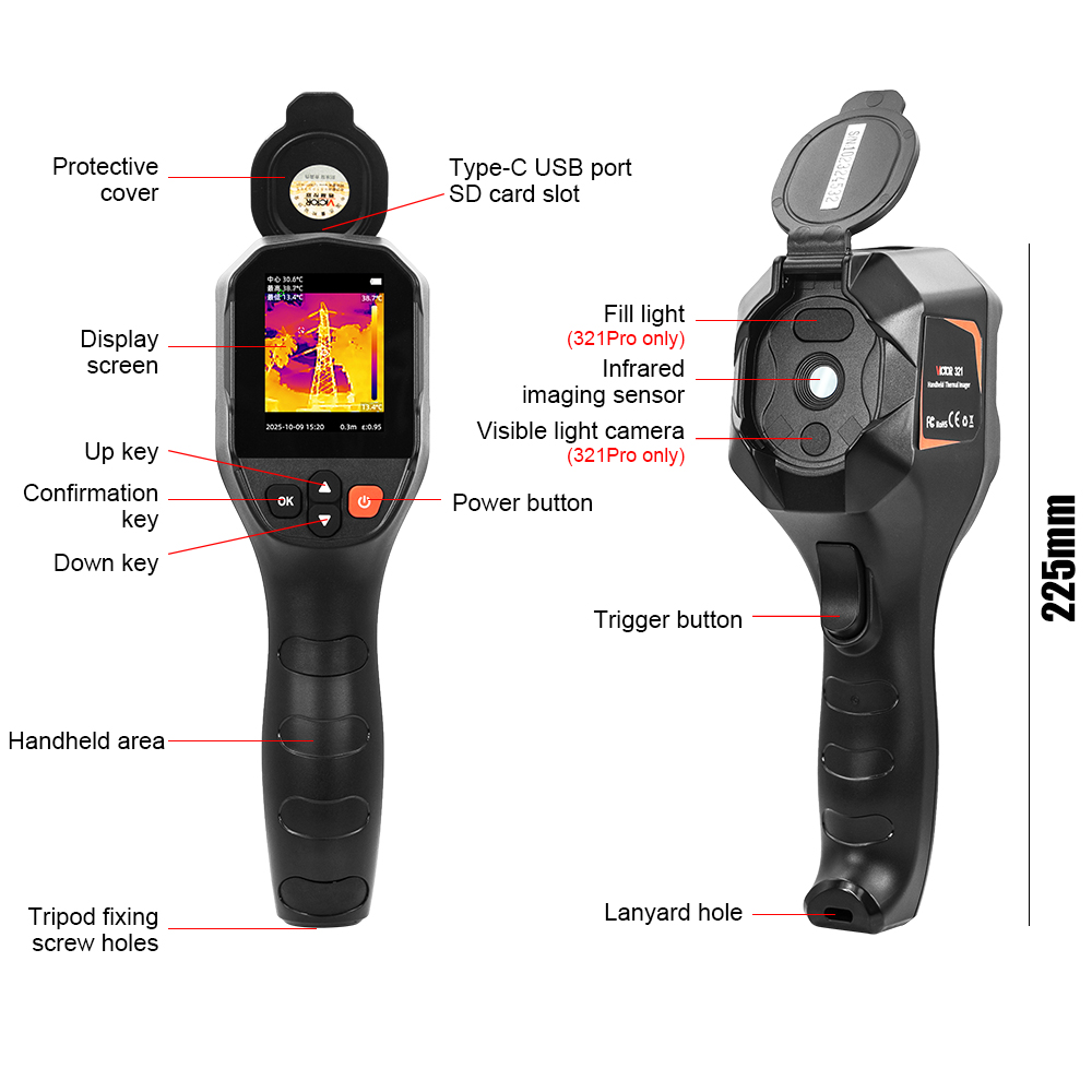 Câmera Termográfica VICTOR TIS - Nf 521 Thermal Imaging Camera avaliação e preço