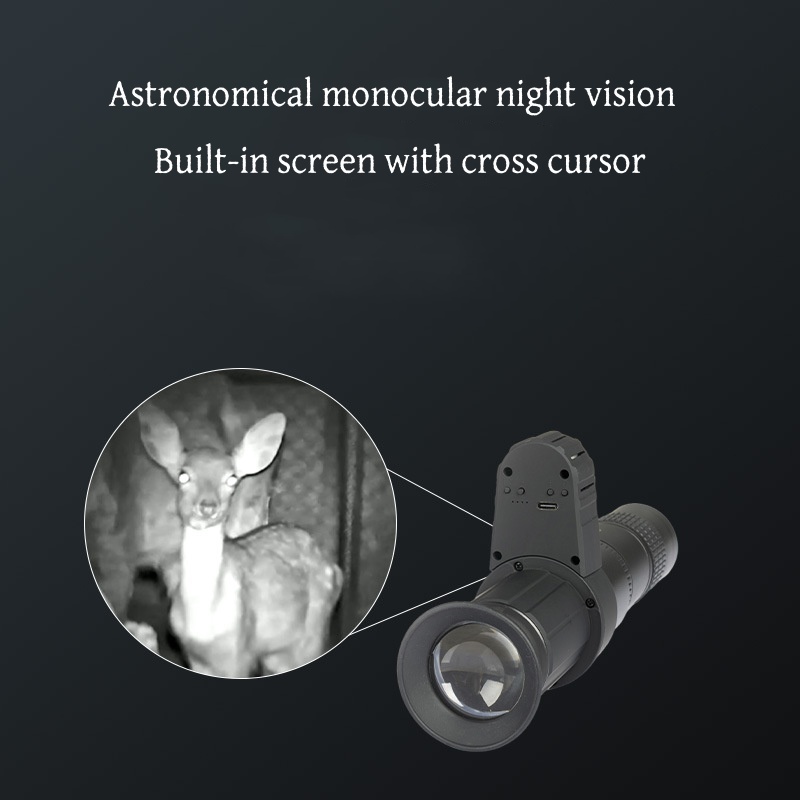 Óculos de Visão Noturna Infrav - Thermal Scope Night Vision Monocular avaliação e preço