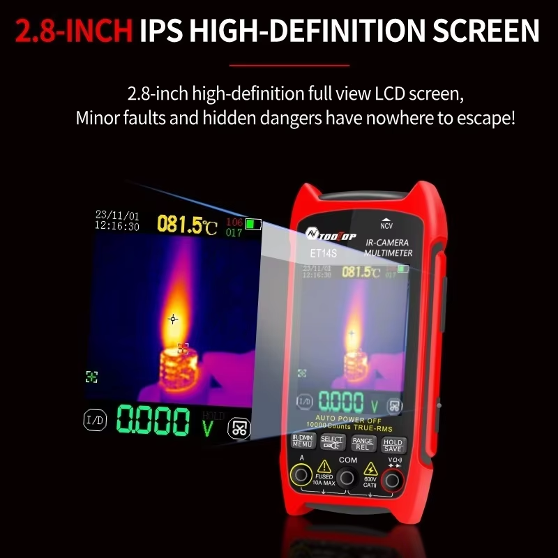 Câmera Térmica Portátil TOOLTO - Nf 521 Thermal Imaging Camera avaliação e preço