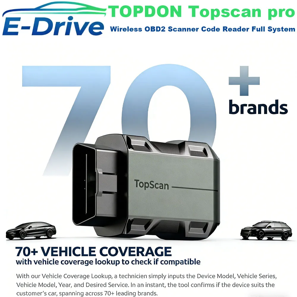 TOPDON Topscan Pro Scanner OBD - Topdon Tc001 Thermal Camera avaliação e preço
