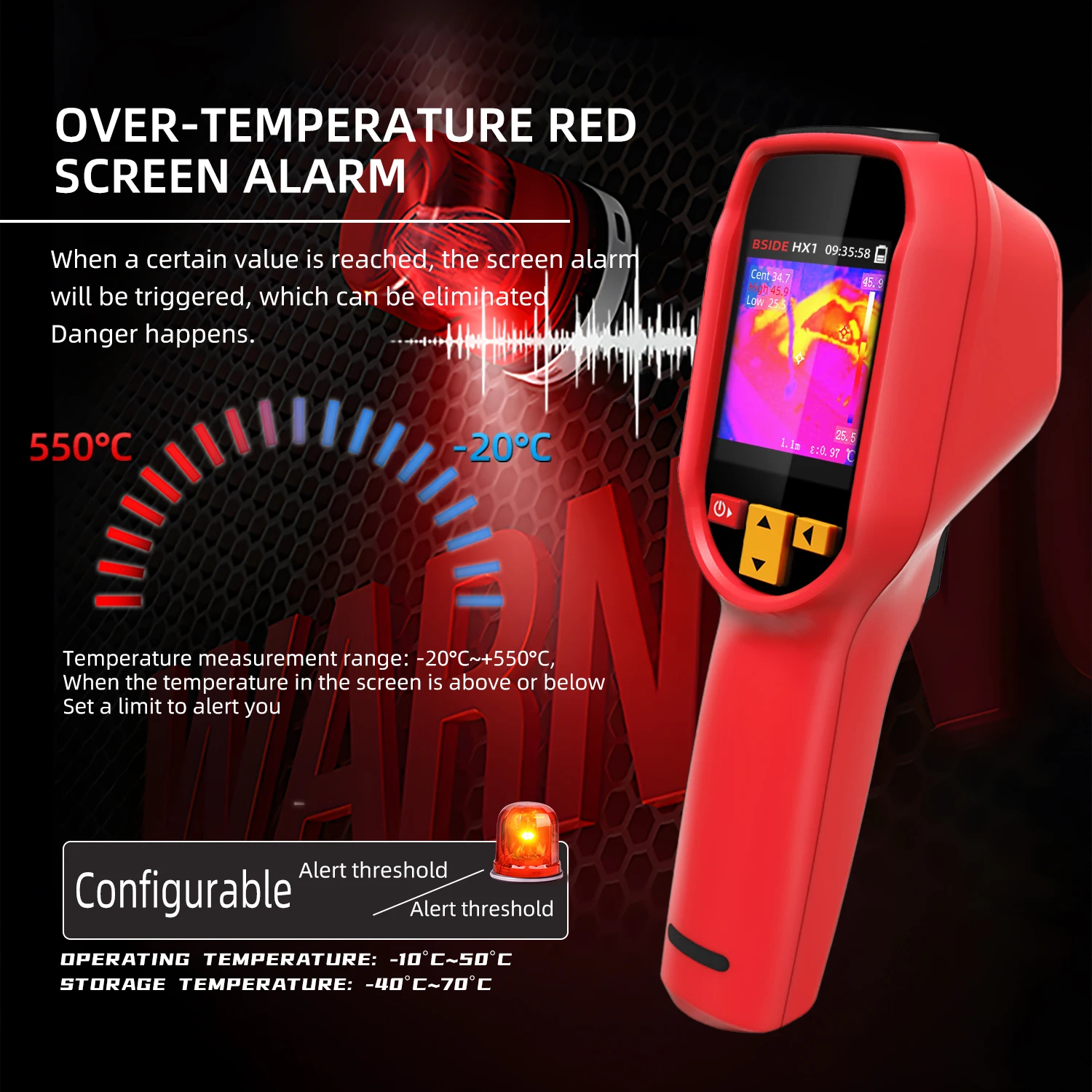 Câmera Termográfica BSIDE HX1  - Thermal Imager Pcb Repair avaliação e preço