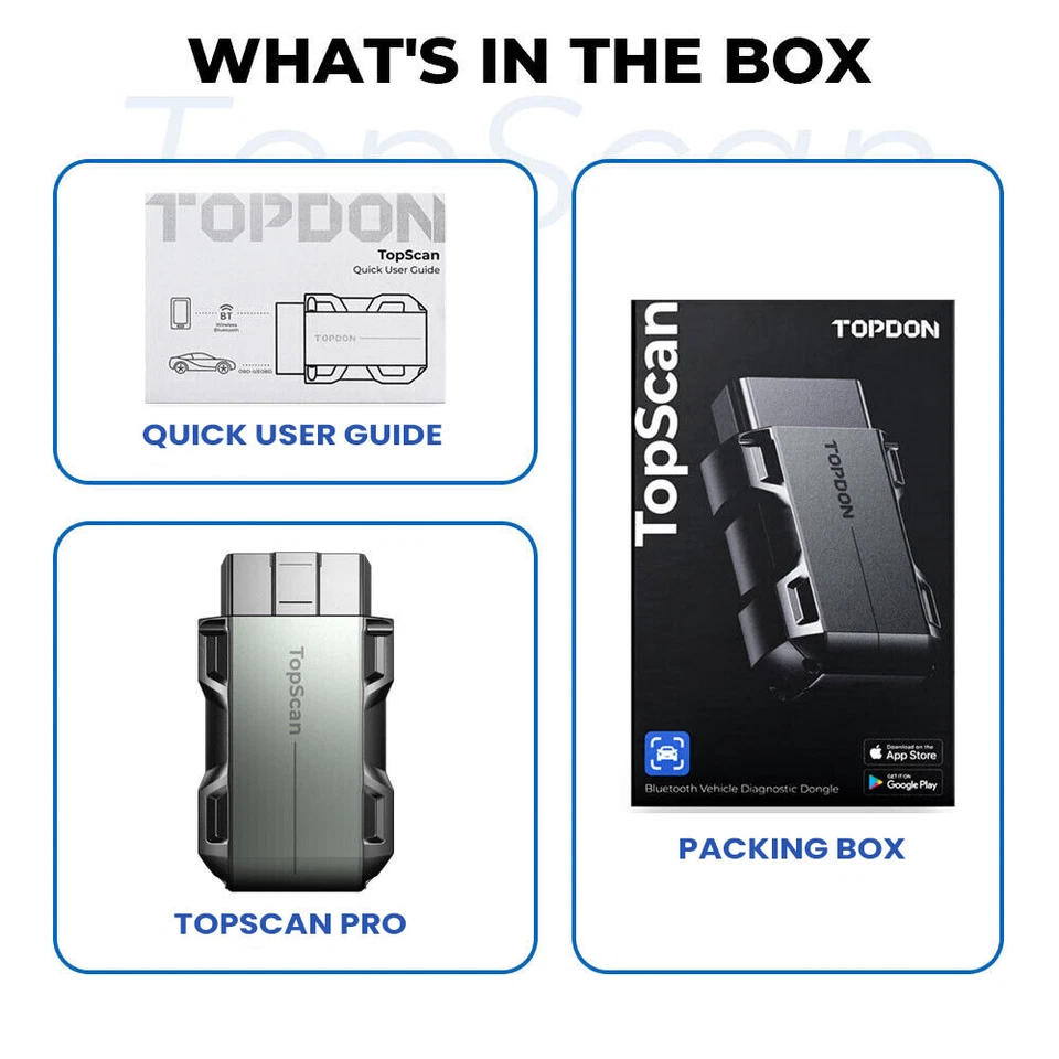 TOPDON TopScan Pro Scanner OBD - Topdon Tc001 Thermal Camera avaliação e preço