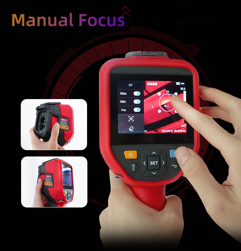 Câmera Térmica Profissional UN - Thermal Camera Type C 384X288 avaliação e preço