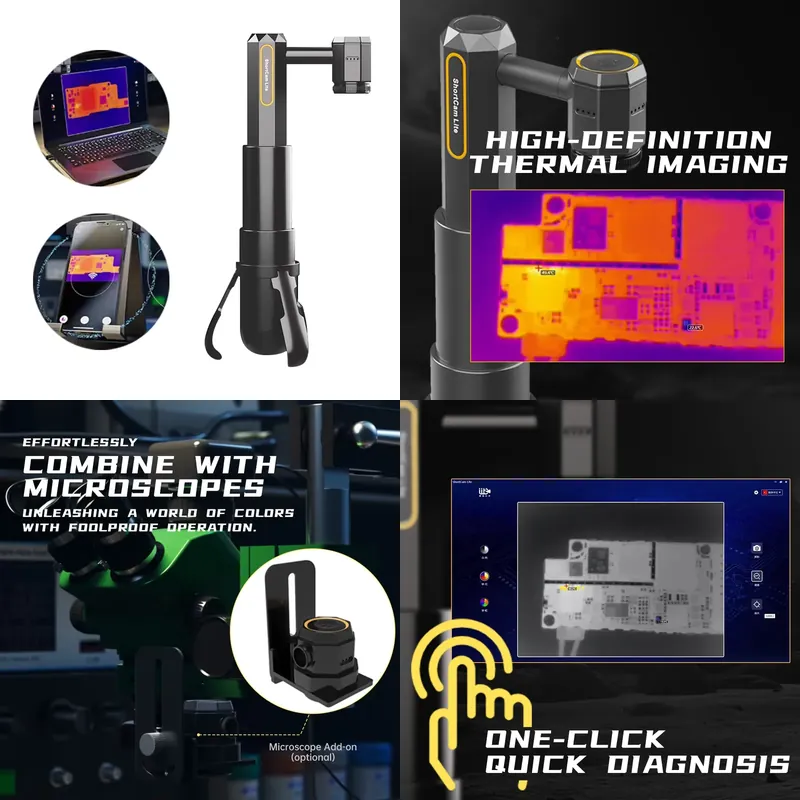 Marca LANGCHI 4ª Geração Short - Shortcam Thermal Imaging Pcb avaliação e preço
