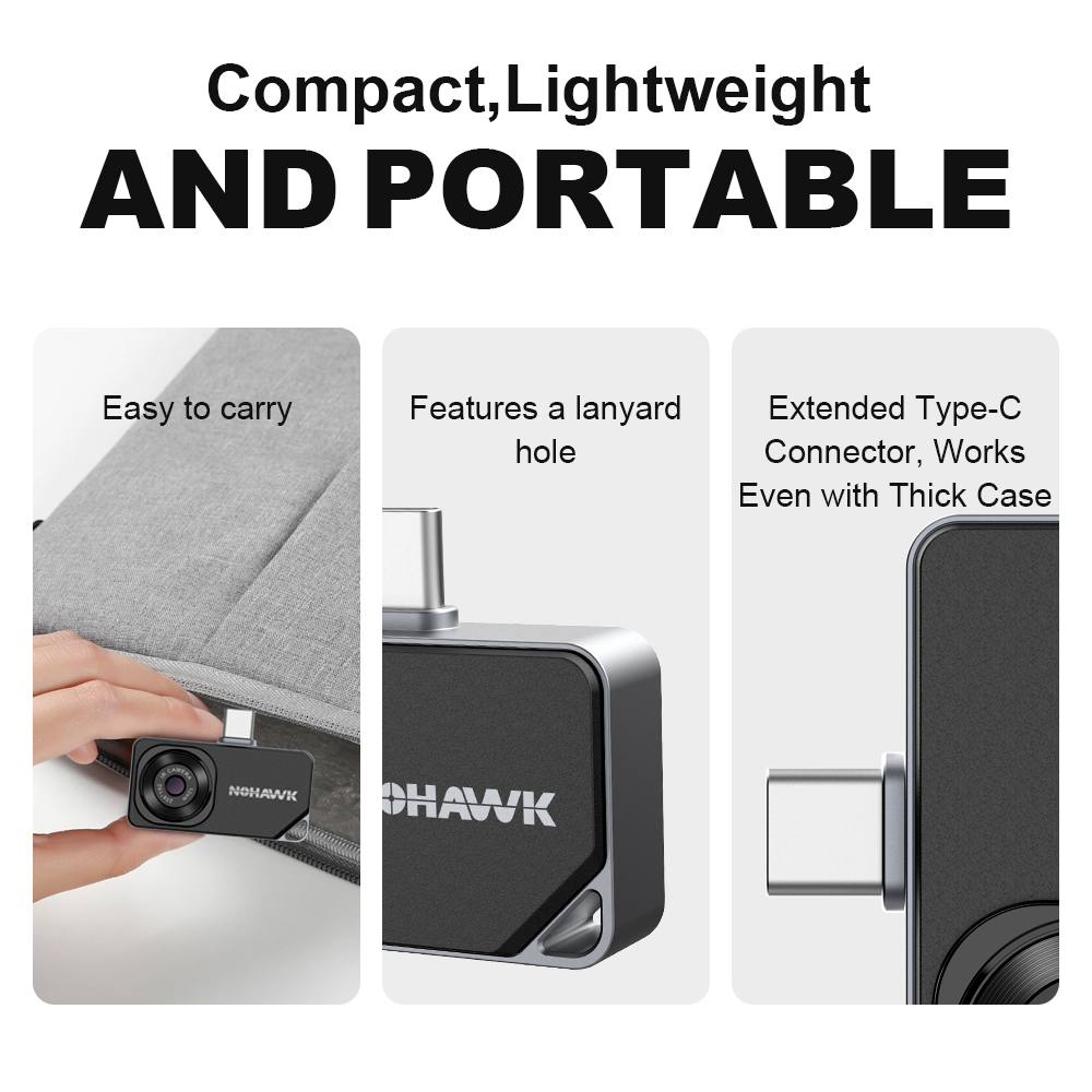 Câmera Térmica NOHAWK Plug-and - Nf 521 Thermal Imaging Camera avaliação e preço