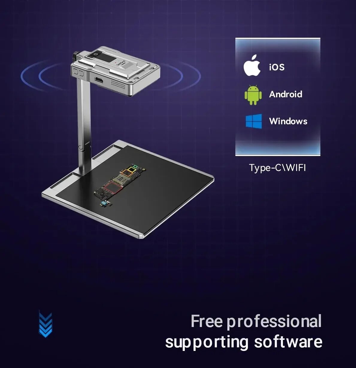 Langchi shortcam iii 4k equipa - Shortcam Thermal Imaging Pcb avaliação e preço