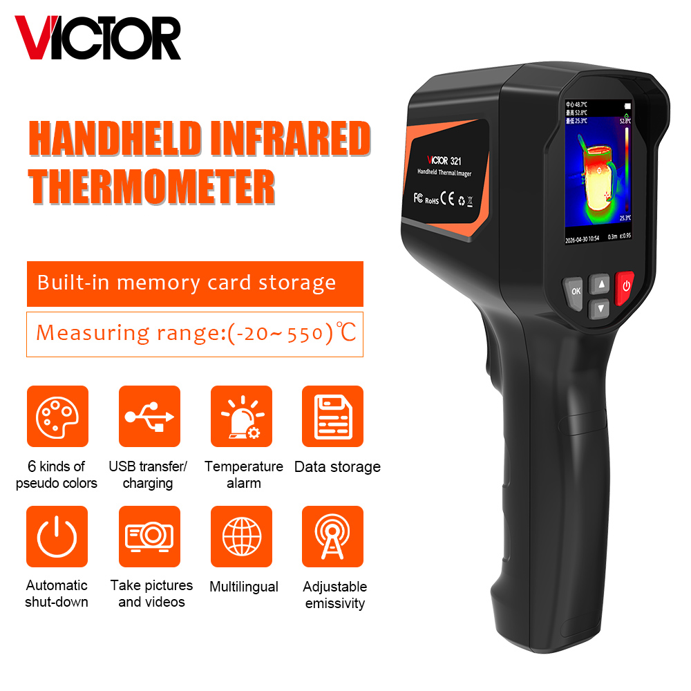 Câmera Térmica Infravermelha P - Nf 521 Thermal Imaging Camera avaliação e preço