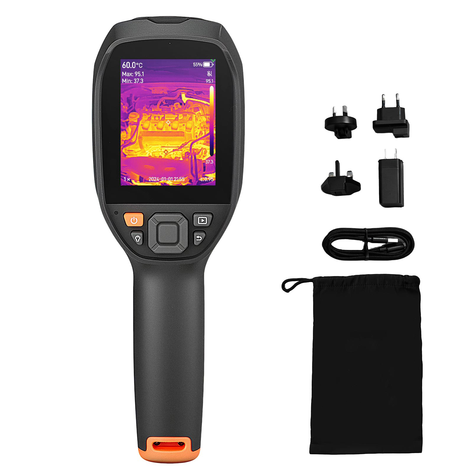 Câmera Térmica VEVOR Pro 512 x - Thermal Imaging Camera 256X192 avaliação e preço