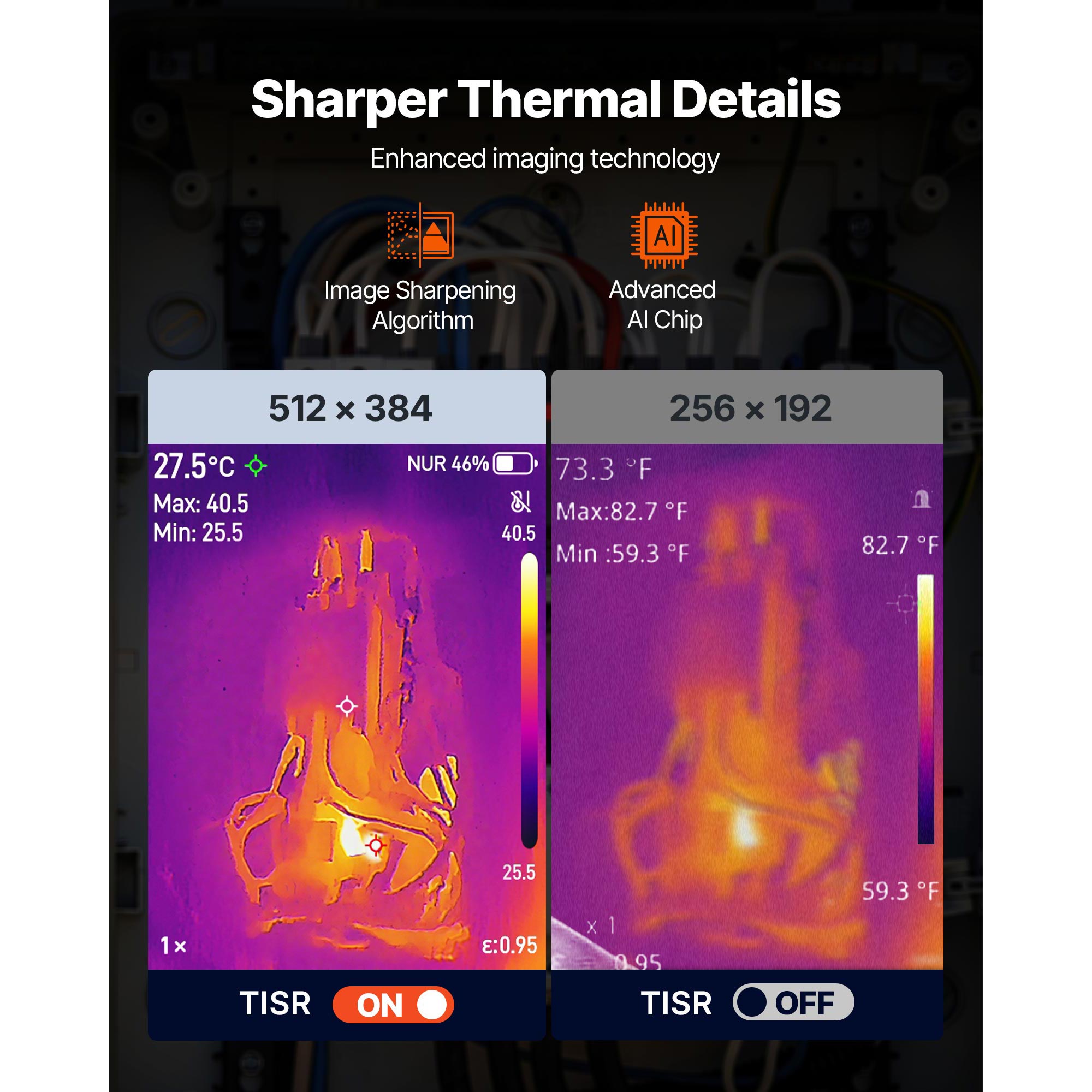 Câmera Térmica VEVOR Pro 512 x - Thermal Imaging Camera 256X192 avaliação e preço